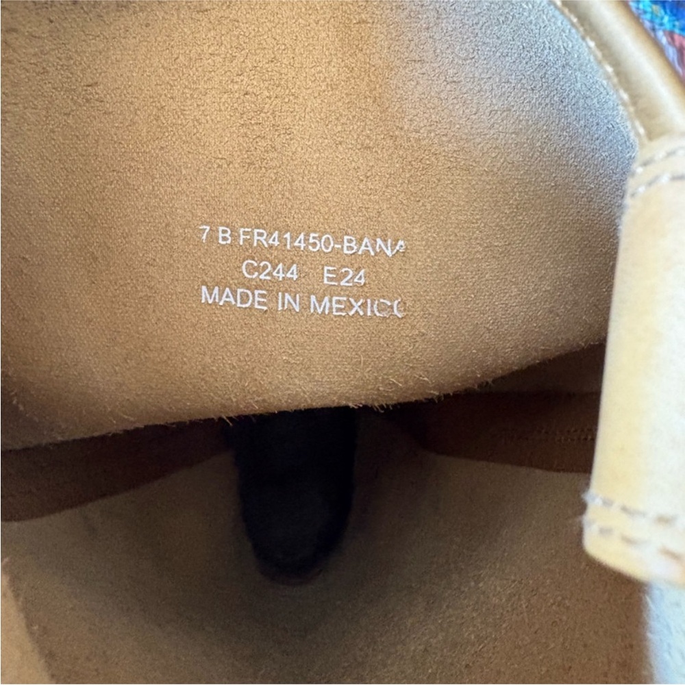 Frye Women's Heeled Boots in Mustard Yellow - Picture 7 of 9